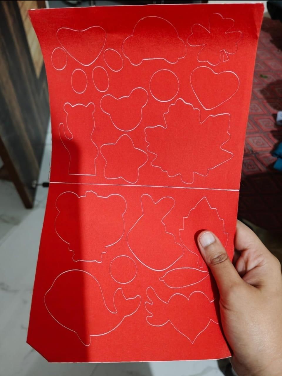 Fabric Patch Sticker (2 Sheets) Self Adhesive