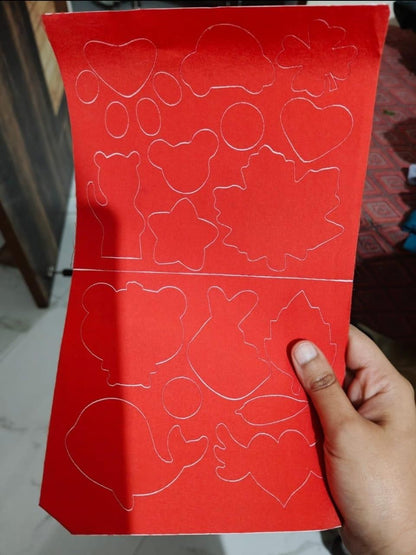 Fabric Patch Sticker (2 Sheets) Self Adhesive