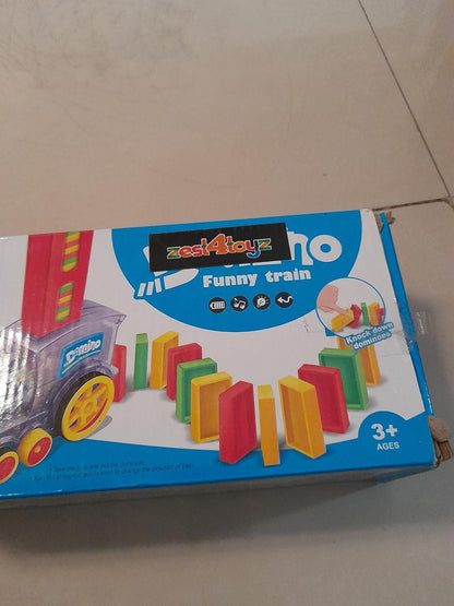 Train Toy Domino Set for Kids ? BPA-Free Plastic with Sound Effects�